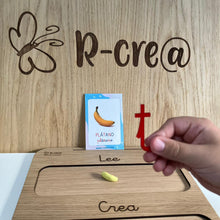 Cargar imagen en el visor de la galería, Tabla de lectoescritura Montessori · Lee, Crea y Escribe
