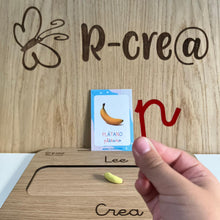 Cargar imagen en el visor de la galería, Tabla de lectoescritura Montessori · Lee, Crea y Escribe