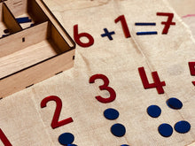 Cargar imagen en el visor de la galería, Abecedario Minúsculas + Números Montessori