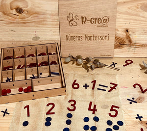 Caja de luz Montessori CE + Números Montessori